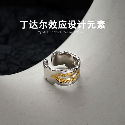 Sterling Silver Cutout Ear Cuff / Set