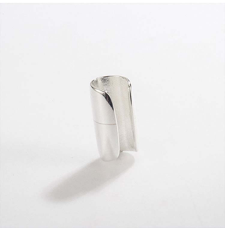 Sterling Silver Shiny Ear Cuff / Set