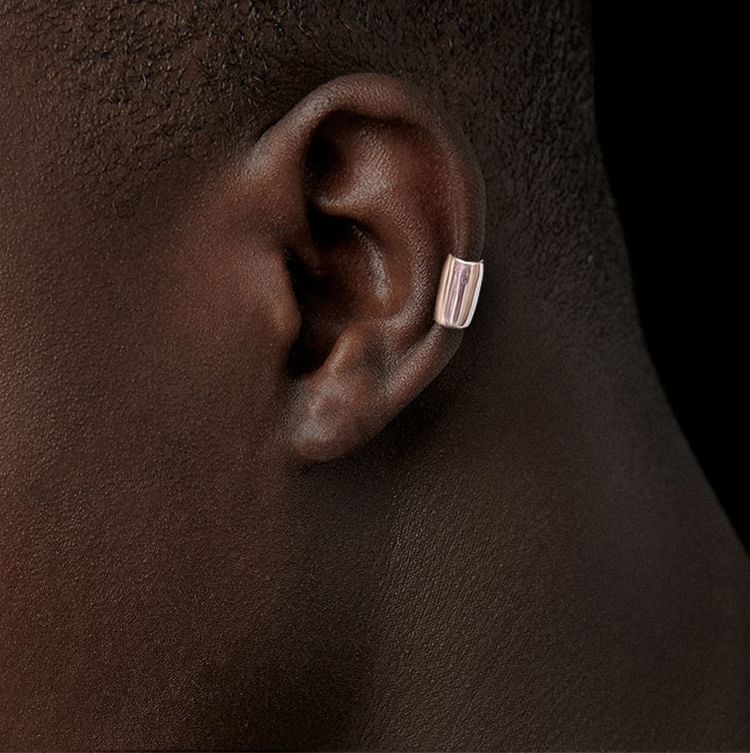Sterling Silver Shiny Ear Cuff / Set