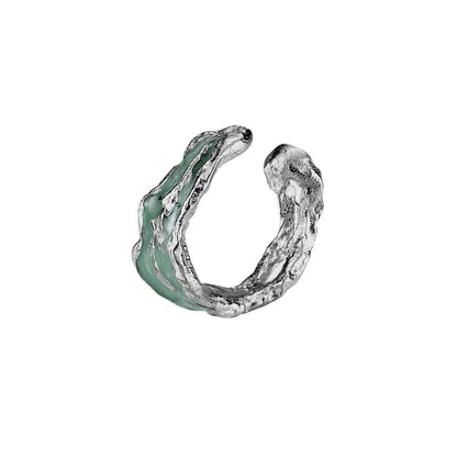 Sterling Silver Irregular Ear Cuff / Set