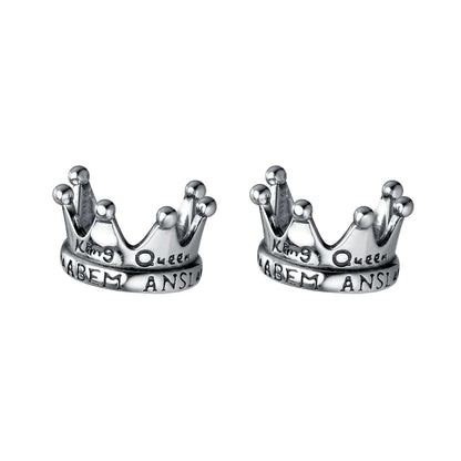 Sterling Silver Crown Ear Cuff / Set