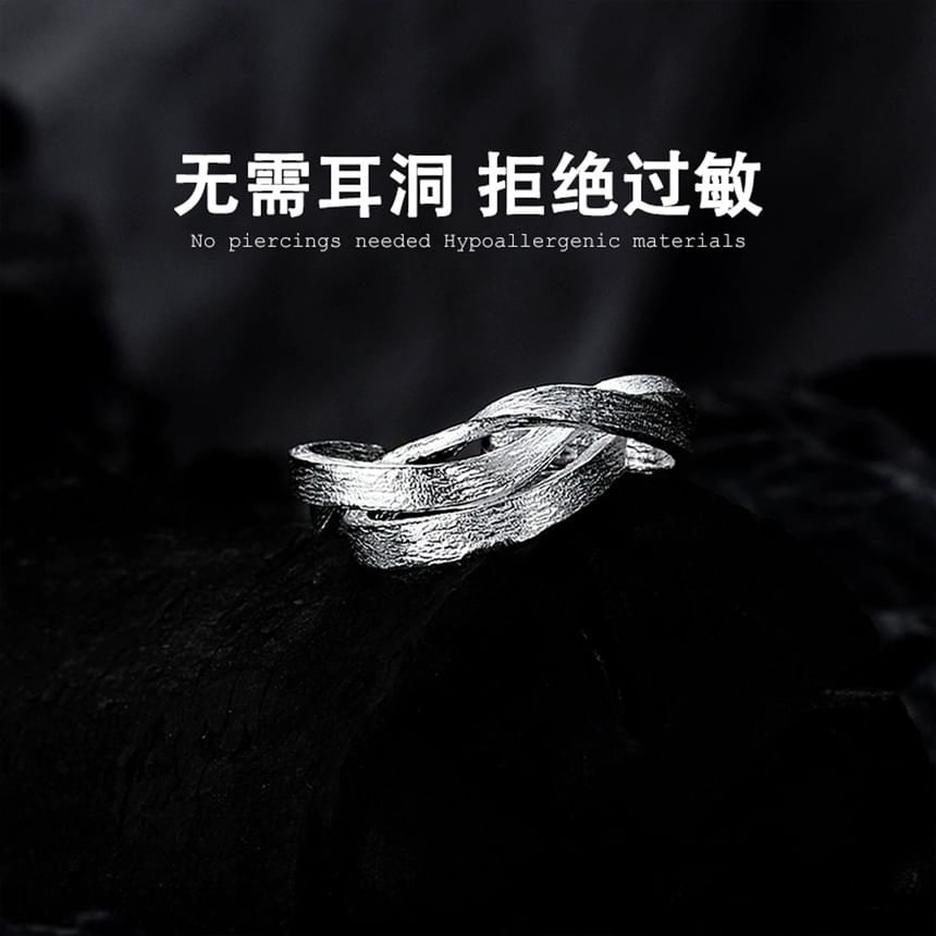 Sterling Silver Layered Ear Cuff / Set