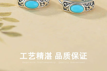 Sterling Silver Gemstone Huggie Earring / Set
