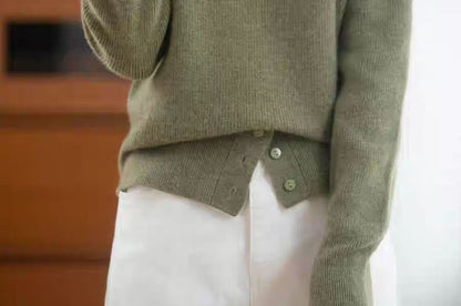 Knit Top with Boatneck & Long Sleeves
