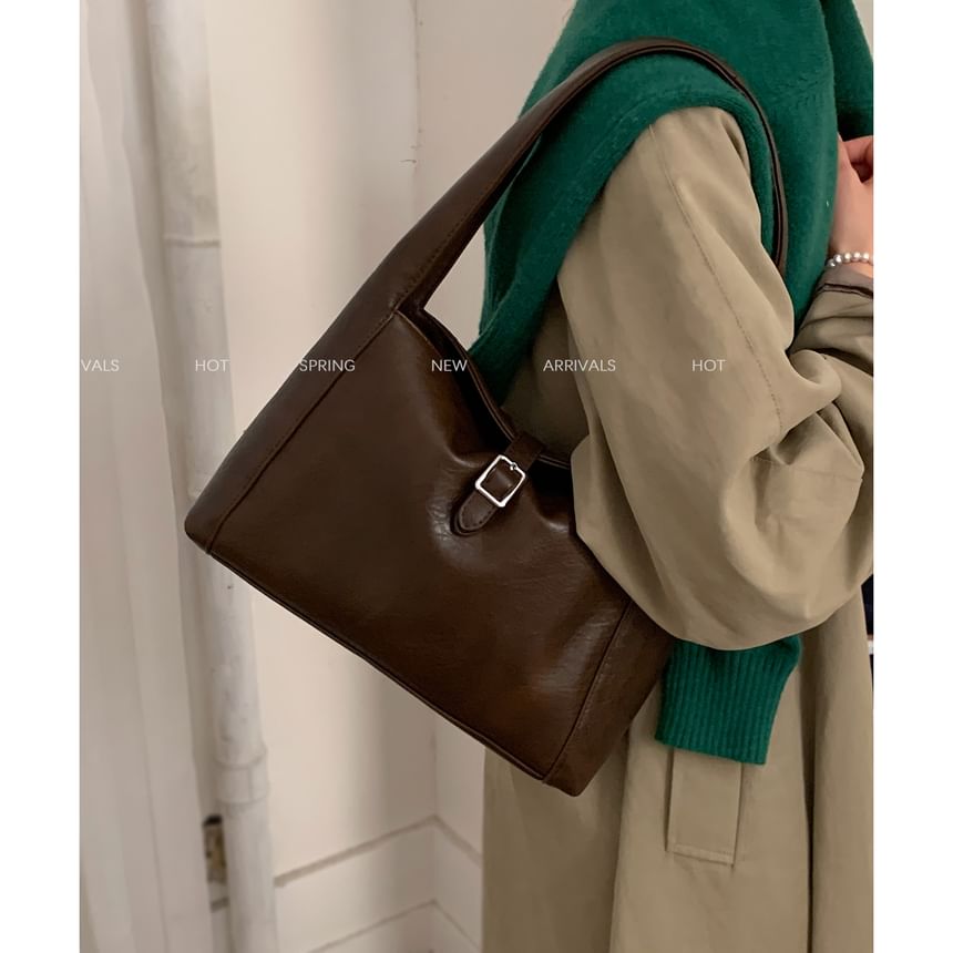 Buckled Shoulder Bag
