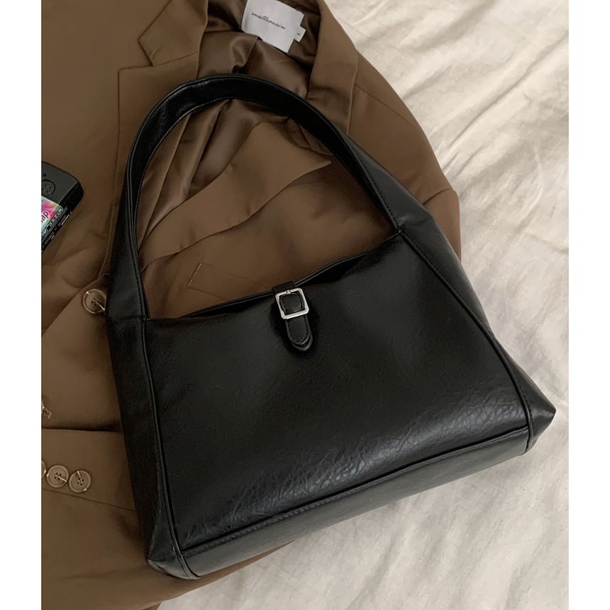Buckled Shoulder Bag