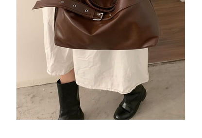 Belted Crossbody Shoulder Bag