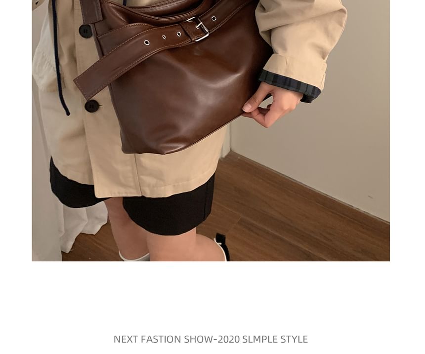 Belted Crossbody Shoulder Bag