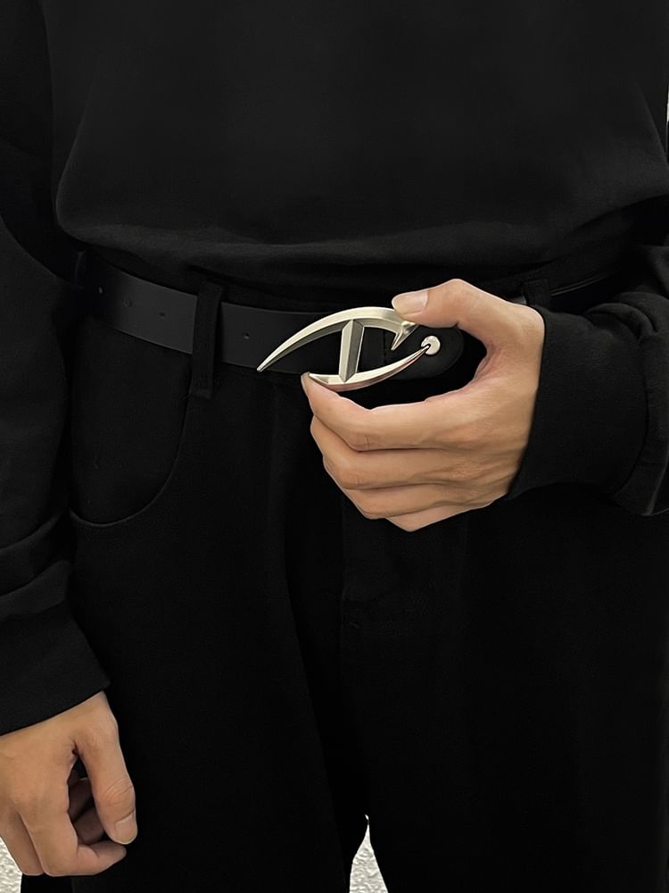 Faux Leather Belt