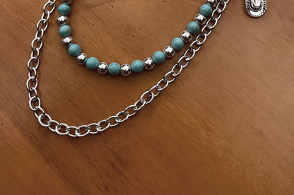 Beaded Layered Pants Chain