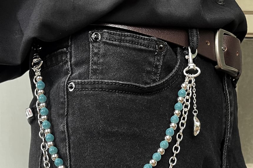 Beaded Layered Pants Chain
