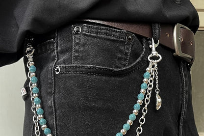 Beaded Layered Pants Chain
