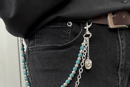 Beaded Layered Pants Chain