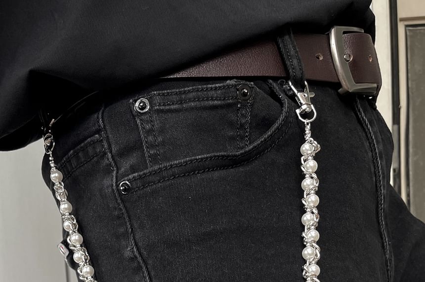 Faux Pearl Pants Chain