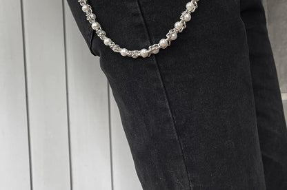 Faux Pearl Pants Chain