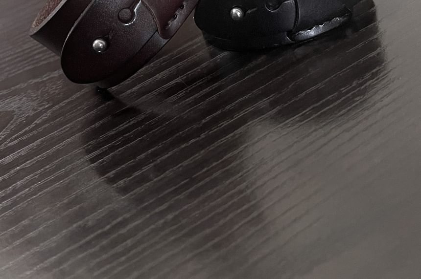 Genuine Leather Wide Bracelet