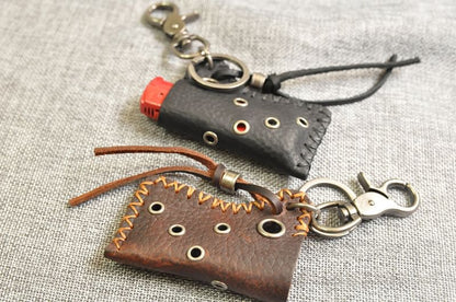 Genuine Leather Lighter Pouch