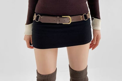 Collared Mock Neck Long Sleeve Knit Top