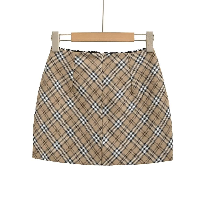 Mini Pencil Skirt - Low Rise
