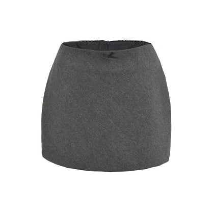 Mini Pencil Skirt - Low Rise