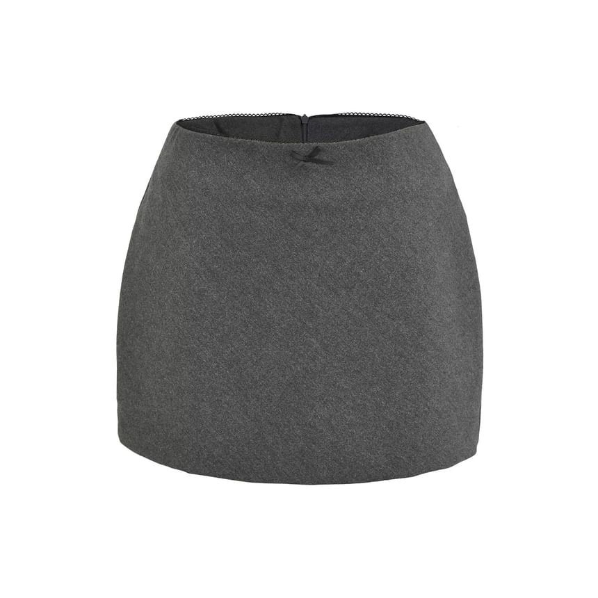 Mini Pencil Skirt - Low Rise