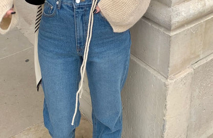 Wrap Sweater with V-Neckline