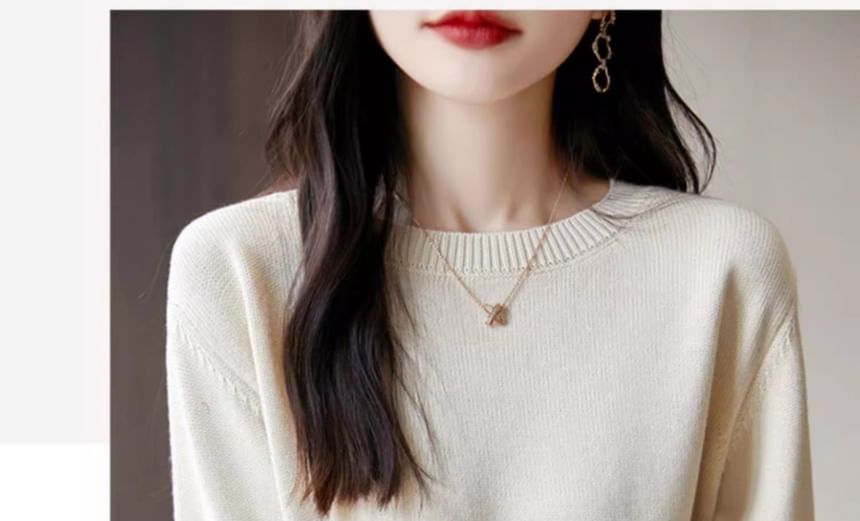 Striped Crew Neck Sweater