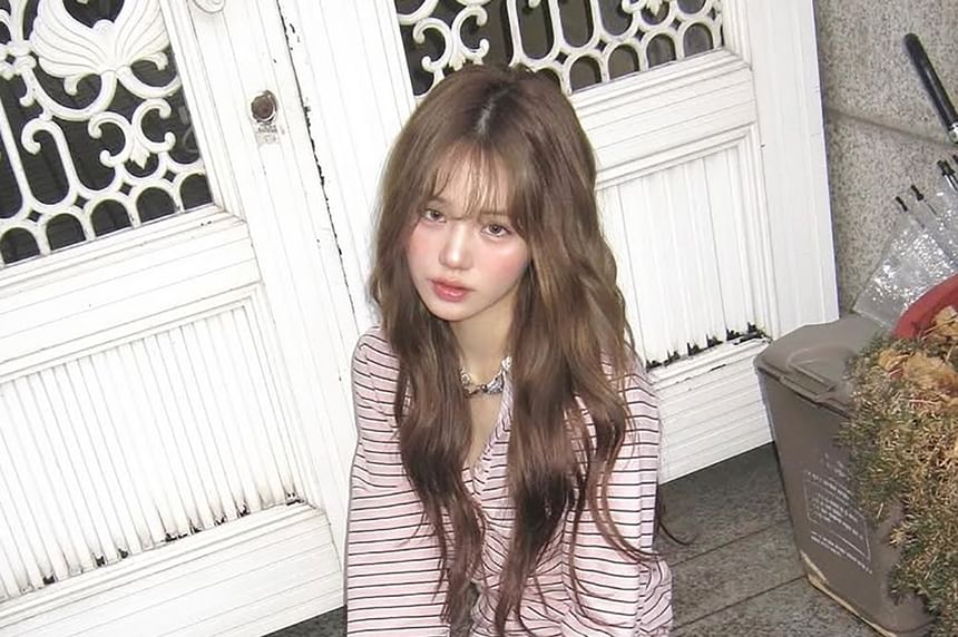 Striped Henley Long Sleeve Tee