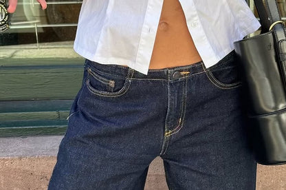 Short Sleeve Solid Crop Top Shirt