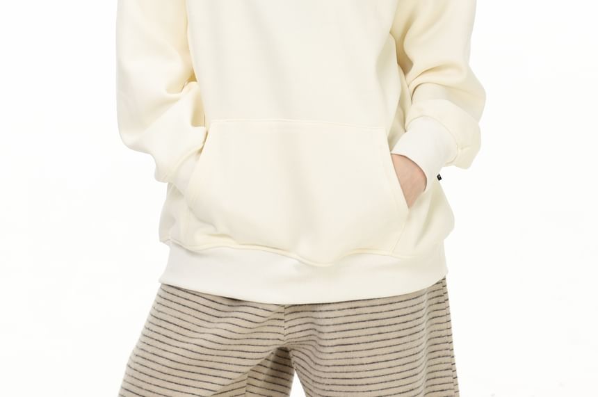 Unisex Faux Fur Trim Overfit Hoodie