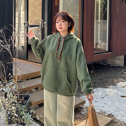 Fleece Lined Hoodie Plain