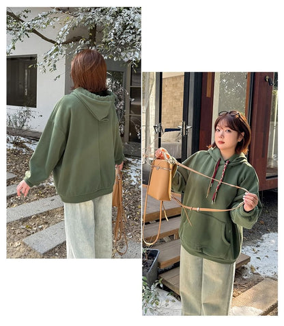 Fleece Lined Hoodie Plain