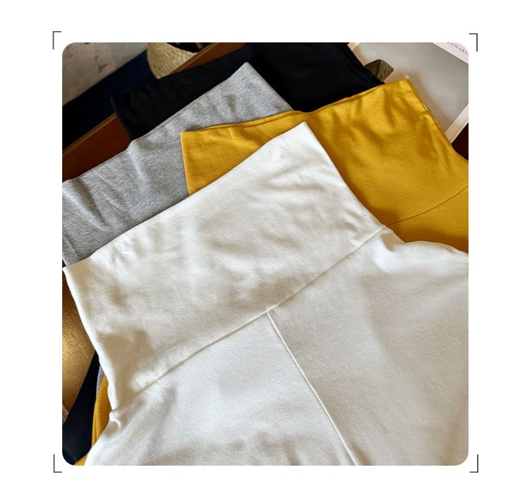 Off-Shoulder Long Sleeve Basic Top