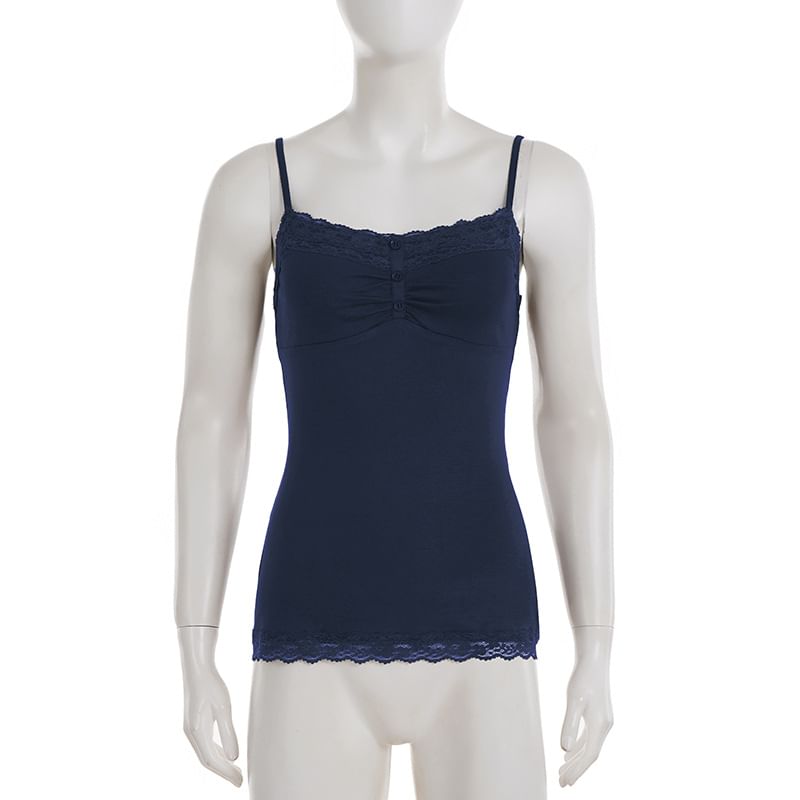 V-Neck Lace Camisole Top