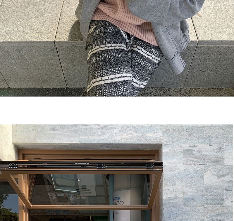 Solid Zip-Up Hoodie