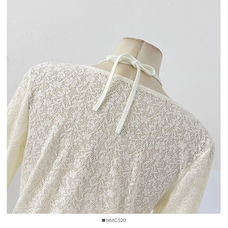 Cowl Neck Slim-Fit Top with Asymmetric Hem