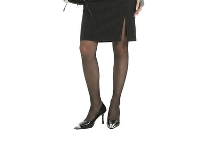 Mini Pencil Skirt with Mid Rise
