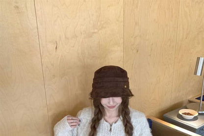 Collared Zip-Up Plain Cable Knit Cardigan