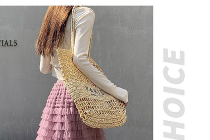 Gradient Tiered Ruffle Mesh Maxi Skirt