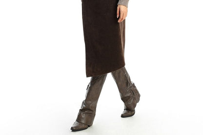 Double Breasted Plain Cardigan