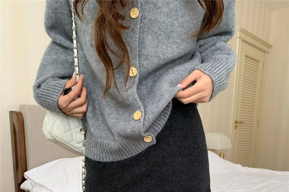 Plain Mini A-Line Skirt