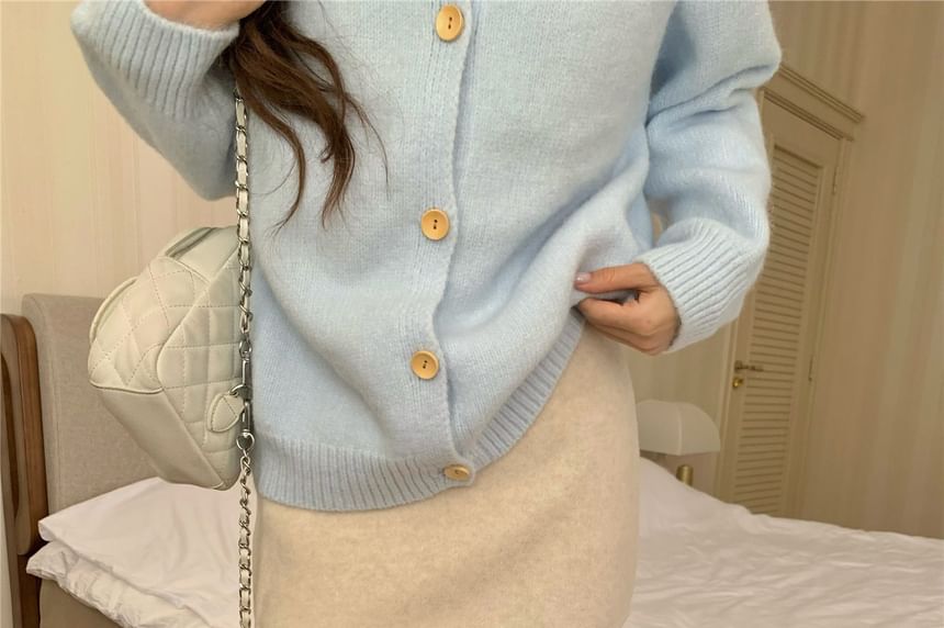 Plain Mini A-Line Skirt