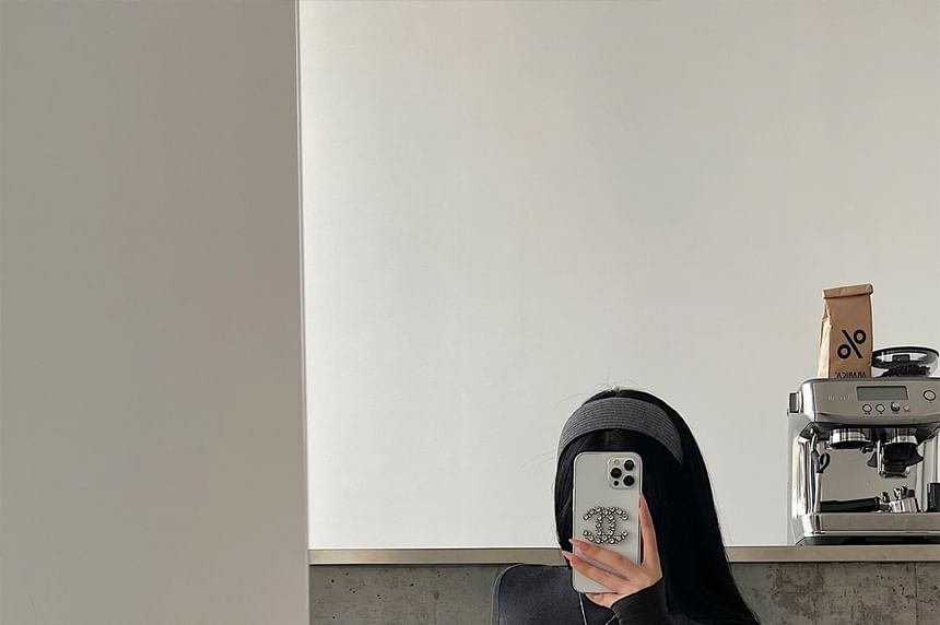 Slim Turtleneck Tee Long Sleeve