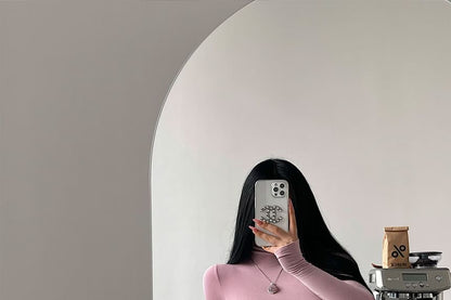 Slim Turtleneck Tee Long Sleeve