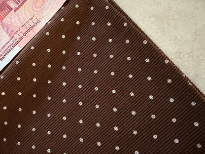Dotted Midi A-Line Skirt