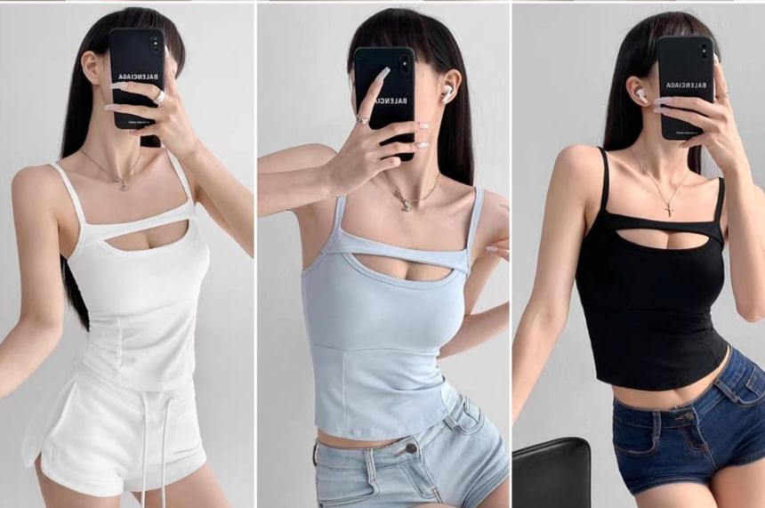 Cutout Camisole Top