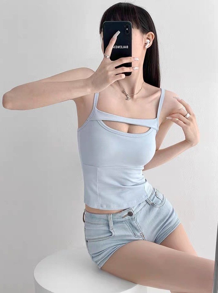 Cutout Camisole Top