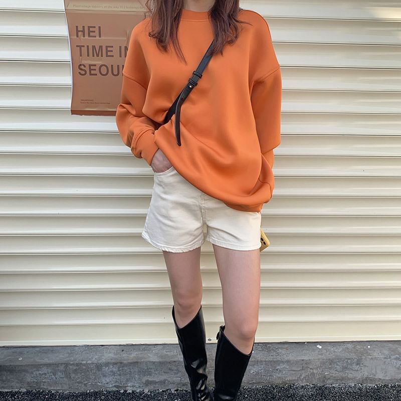 Classic Crew Neck Sweatshirt