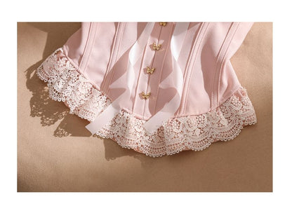 Strapless Lace Corset Bodice