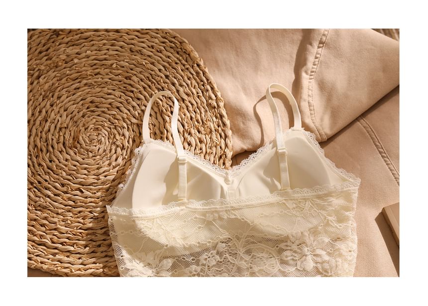 V-Neck Lace Camisole Blouse